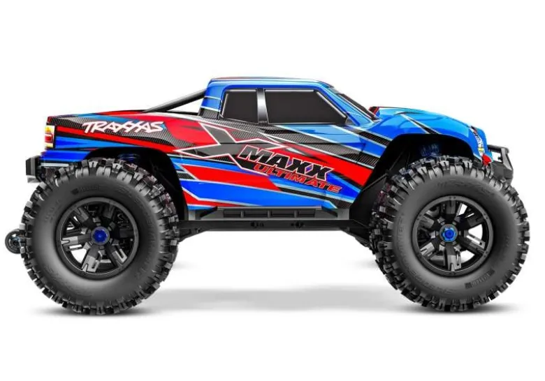 Traxxas 77097-4-BLUEXX-Maxx ULTIMATE 4x4 VXL 1/7 Brushless 8S Monster-Truck RTR blau