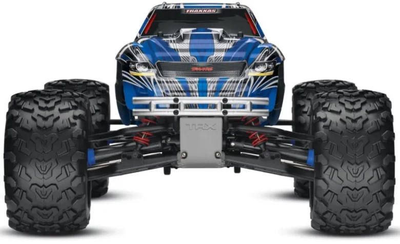 Traxxas 49077-3BLUT-Maxx blau RTR 3.3R Verbrenner 4WD Monstertruck