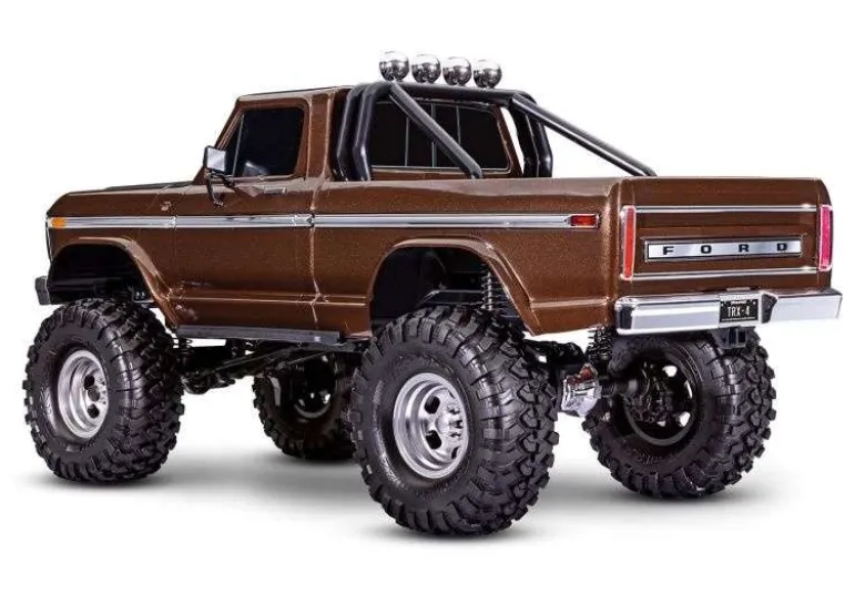Traxxas 92046-4BRWNTRX-4 79 Ford F150 High-Trail 4WD Crawler 1:10 RTR, braun