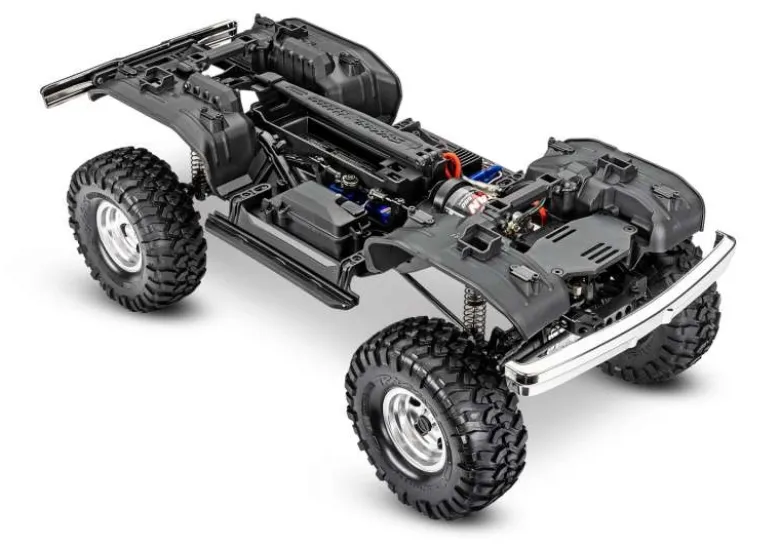 Traxxas 92046-4BRWNTRX-4 79 Ford F150 High-Trail 4WD Crawler 1:10 RTR, braun