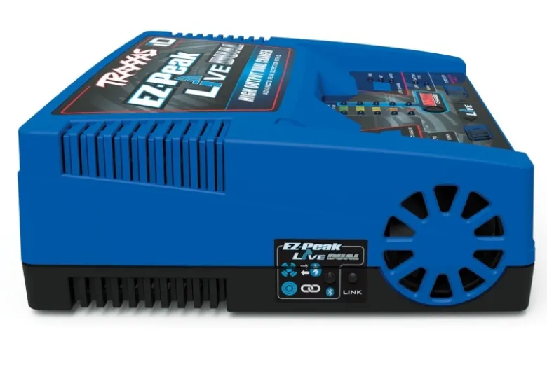 Traxxas 2973GDual EZ-Peak Live 200 Watt NiMH/Lipo Schnell-Lader TRX EU Das stärkste Duo Ladegerät von Traxxas. Bis 16A !!