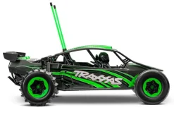 Traxxas 109076-4-GRNFUNCO RWD 8S VXL 1/6 Sand Car RTR Brushless, grün +88km/h, Scheibenbremse vorne, Sandpaddle