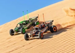Traxxas 109076-4-GRNFUNCO RWD 8S VXL 1/6 Sand Car RTR Brushless, grün +88km/h, Scheibenbremse vorne, Sandpaddle