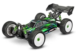 Traxxas 90386-4-GRNJATO 4x4 VXL 4S Brushless Buggy, HD-Teile, 1:8, RTR, grün