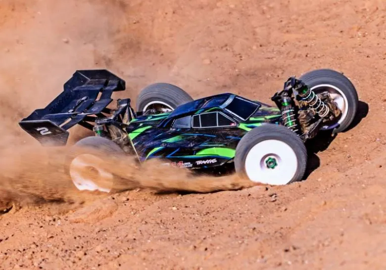 Traxxas 90386-4-GRNJATO 4x4 VXL 4S Brushless Buggy, HD-Teile, 1:8, RTR, grün