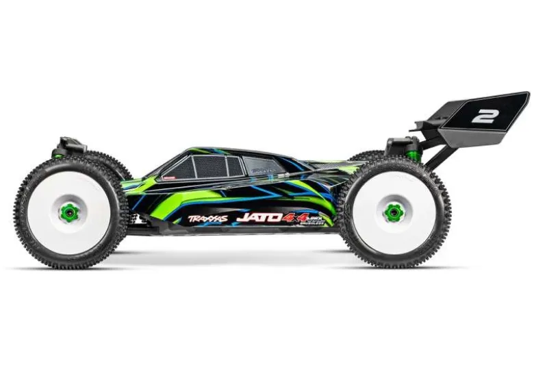 Traxxas 90386-4-GRNJATO 4x4 VXL 4S Brushless Buggy, HD-Teile, 1:8, RTR, grün