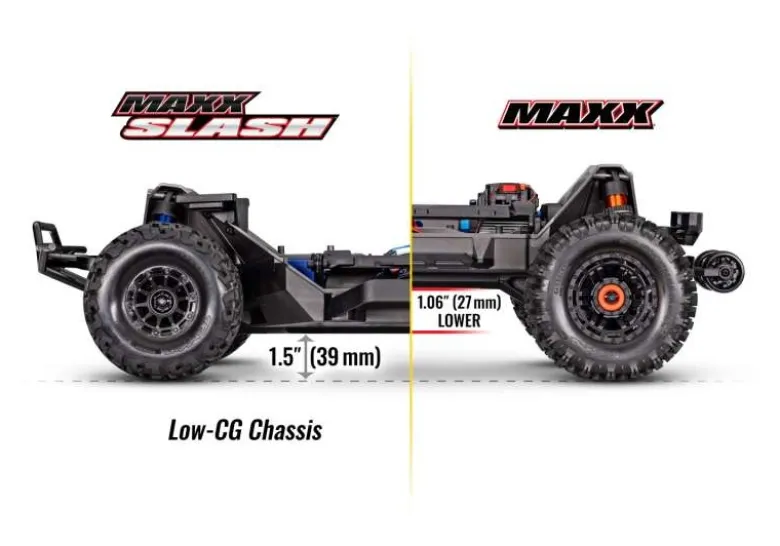 Traxxas 102076-4GRNMAXX-SLASH 6S 4x4 Short-Course-Truck 1:8 RTR Brushless, grün