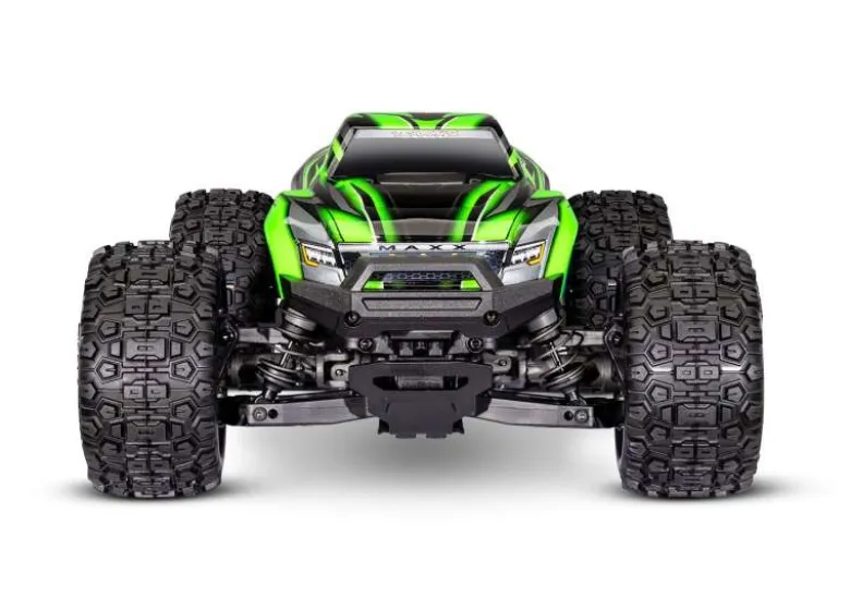 Traxxas 107154-1-GRNMINI-MAXX 4WD BL-2S Brushless, HD-Teile, RTR, grün