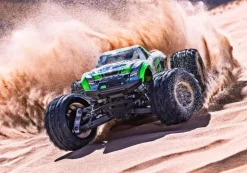 Traxxas 107154-1-GRNMINI-MAXX 4WD BL-2S Brushless, HD-Teile, RTR, grün