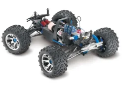 Traxxas 53097-3GRNRevo 3.3 Nitro Verbrenner Truck 4x4 2.4GHz 1:10 RTR Grün E-Starter, 2-Gang Getriebe, Telemetriemodul, Empfängerakku