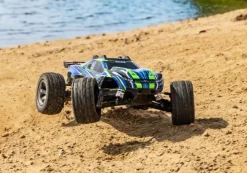 Traxxas 67376-4-GRNRustler 4x4 VXL HD 1:10 Brushless Stadium-Truck RTR, grün