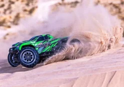 Traxxas 107154-1-GRNSET1MINI-MAXX 4WD BL-2S Brushless, HD-Teile, RTR, grün Set mit zweitem Akku und EZ-Peak Plus Ladegerät