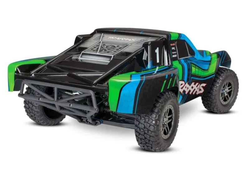 Traxxas 68277-4GRNSlash 4x4 Clipless VXL Ultimate grün 1/10 SC RTR Brushless ohne Akku und Ladegerät