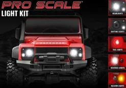 Traxxas 9784LED Licht Set komplett für TRX-4M Defender 1:18
