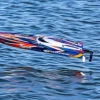 Traxxas 103076-4-ORNGSET1SPARTAN SR 36-Zoll Rennboot Brushless RTR, orange Set 1 mit Traxxas Duo Ladegerät + 2x 3S LiPo-Akku 5000mAh