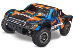 Traxxas 68277-4ORNGSlash 4x4 Clipless VXL Ultimate Brushless 1/10 SC RTR,orange inklusive Tuningteile im Wert von über 170 Euro verbaut