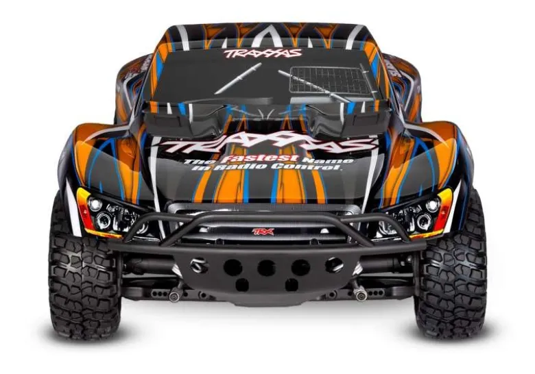 Traxxas 68386-4-ORNGSlash 4x4 VXL Short-Course Brushless HD, 1:10 RTR, orange Clipless, Extrem Heavy Duty Upgrade