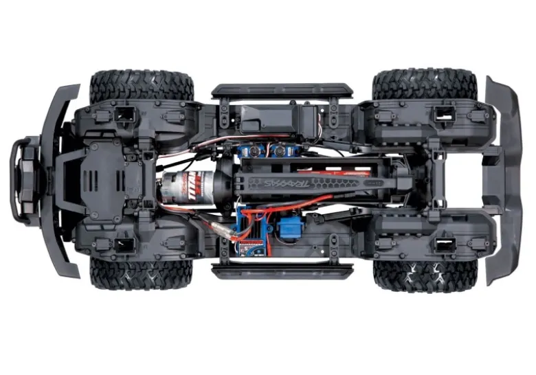 Traxxas 92076-4ORNGTRX-4 2021 Ford Bronco Crawler orange RTR 1:10 TQi RTR