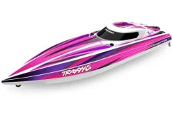 Traxxas 106064-4-PINKDISRUPTOR 26 Zoll V-Rumpf BL Boot Selbstaufrichtung, pink bei 4S Lipo bis 60 km/H
