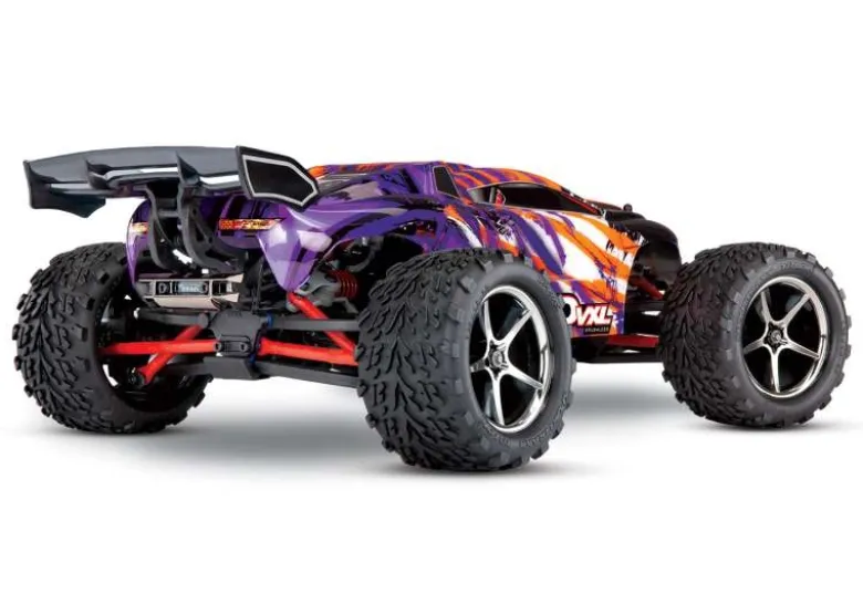 Traxxas 71076-8PRPLE-Revo 4x4 VXL purple 1/16 Brushless Racing-Truck RTR mit Akku und USB-C Lader