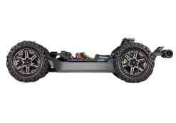 Traxxas 67376-4REDSET1Rustler 4x4 VXL HD 1:10 Brushless Stadium-Truck RTR, rot inkl. Traxxas 3S 5000 Lipo-Akku & EZ-Peak Ladegerät