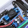 Traxxas 103076-4-REDSET2SPARTAN SR 36-Zoll Rennboot Brushless RTR, rot Set 2 mit Traxxas Duo Ladegerät + 2x 2S LiPo-Akku 7600mAh
