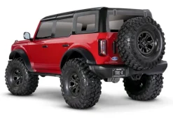 Traxxas 92076-4REDSET2TRX-4 2021 Ford Bronco Crawler rot RTR 1:10 + Akku+Lader