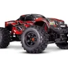 Traxxas 77096-4REDSET2X-MAXX 8S 4x4 VXL Brushless Monster-Truck 1/7 RTR, rot inkl. 2x 4S Lipo-Akku & Adapter