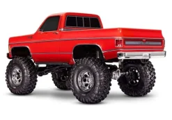 Traxxas 92056-4REDTRX-4 Chevy K10 High-Trail rot 4WD Crawler 1:10 RTR 2-gang Diff-Sperren vo+hi 4Kanal MG Lenkservo Clipless