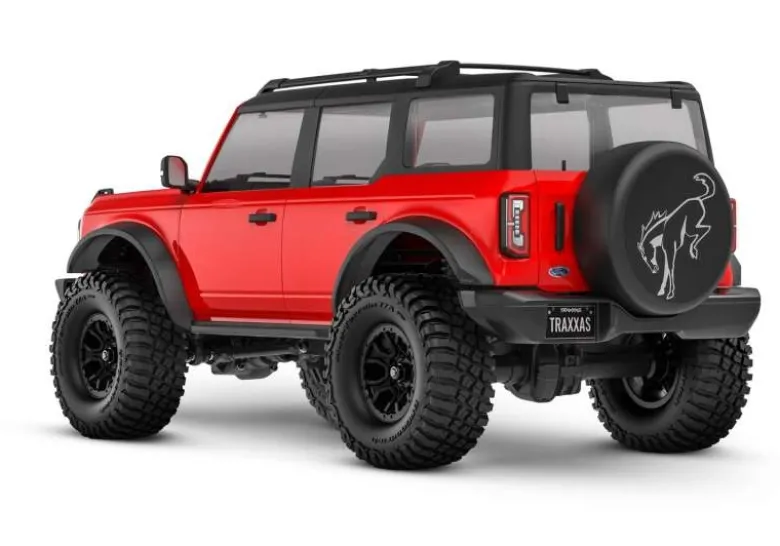 Traxxas 97074-1REDTRX-4M Ford Bronco 4x4 Crawler 1:18 rot - 100% RTR