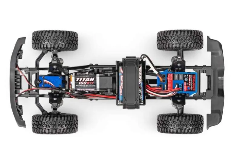 Traxxas 97074-1REDTRX-4M Ford Bronco 4x4 Crawler 1:18 rot - 100% RTR