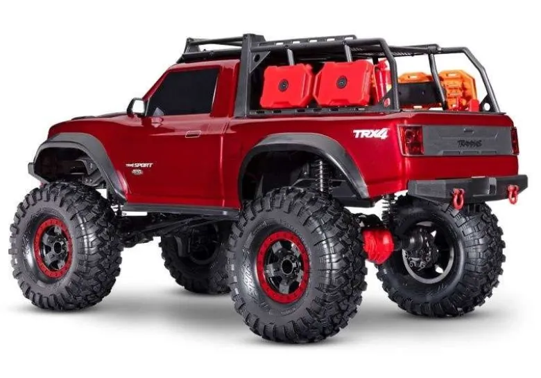 Traxxas 82044-4REDTRX-4 Sport High Trail Edition 1:10 Crawler Brushed RTR rot