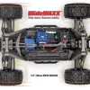 Traxxas 89086-4RNRWideMAXX 1:10 RTR TSM 4S Brushless Monster-Truck Rock & Roll