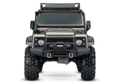 Traxxas 82256-4-SLVRTRX-4 Landrover Defender 1:10 Crawler RTR, Clipless, silber