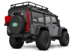 Traxxas 97054-1SLVRTRX-4M Land Rover Defender 4x4 Crawler 1:18 silber 100% RTR