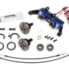 Traxxas 8195Sperrdifferentiale v/h,montiert,m. T-Lock-Anschluss & Servos