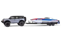 Traxxas 10650Tandem-Achsen Boots-Anhänger für Disruptor passend für diverse 1:10 TRX-Modelle
