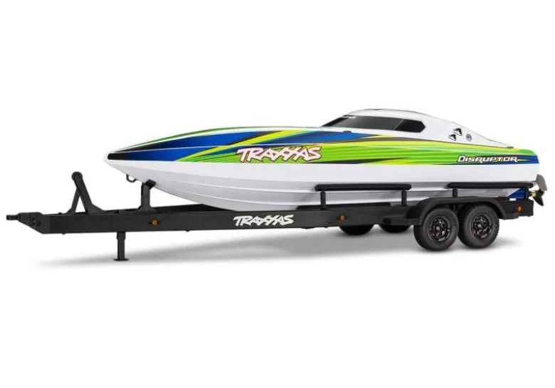 Traxxas 10650Tandem-Achsen Boots-Anhänger für Disruptor passend für diverse 1:10 TRX-Modelle