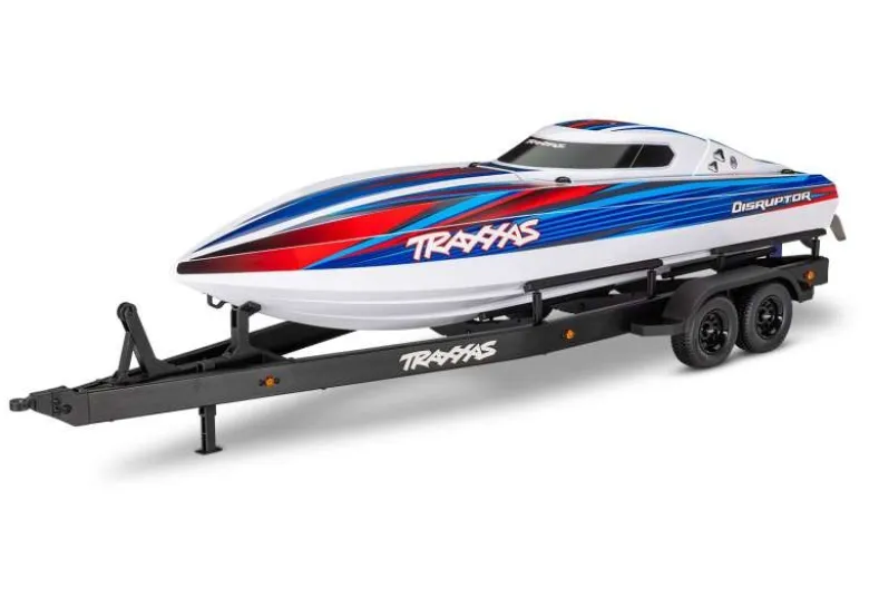 Traxxas 10650Tandem-Achsen Boots-Anhänger für Disruptor passend für diverse 1:10 TRX-Modelle