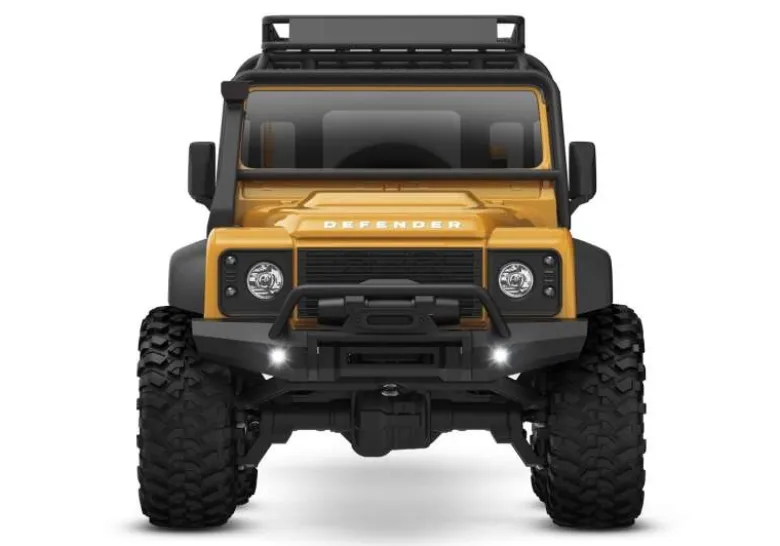 Traxxas 97054-1TANTRX-4M Land Rover Defender 4x4 Crawler 1:18 Tan 100% RTR