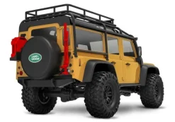Traxxas 97054-1TANTRX-4M Land Rover Defender 4x4 Crawler 1:18 Tan 100% RTR