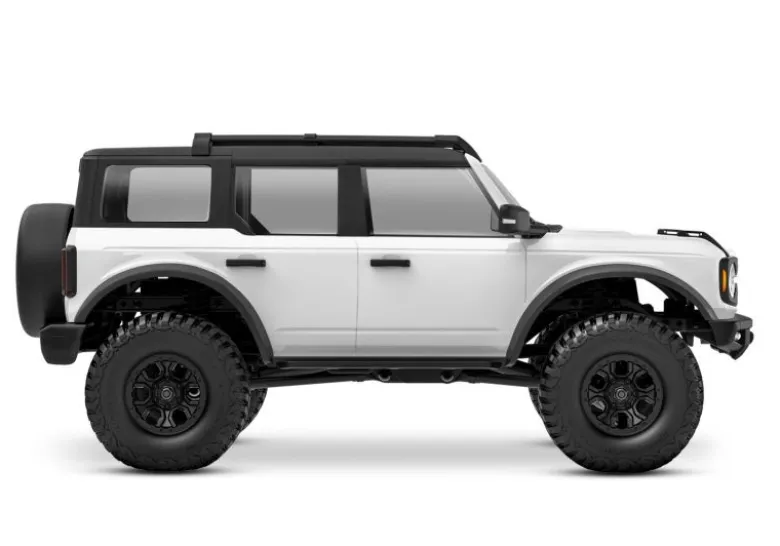 Traxxas 97074-1WHTTRX-4M Ford Bronco 4x4 Crawler 1:18 weiß - 100% RTR