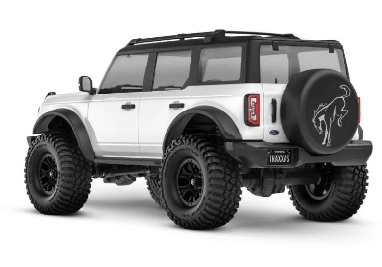Traxxas 97074-1WHTTRX-4M Ford Bronco 4x4 Crawler 1:18 weiß - 100% RTR