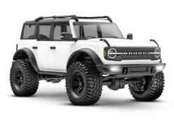 Traxxas 97074-1WHTTRX-4M Ford Bronco 4x4 Crawler 1:18 weiß - 100% RTR
