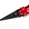 Traxxas 3433XAluminium Karosseriebohrer mit Skalierung rot eloxiert
