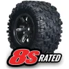 Traxxas 7772XAT-Reifen auf Felge montiert, verklebt X-Maxx 8S rated (2)