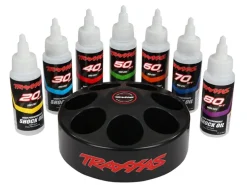 Traxxas 5038XDämpfer-Öl Karussell mit Öl je 1x 20 30 40 50 60 70 80WT Dämpfer Öl im Wert von 44,10 Euro enthalten !