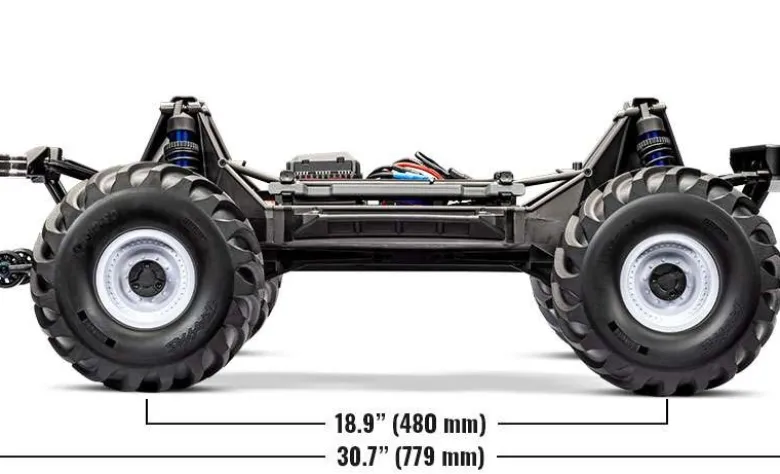 Traxxas 77036-4X-Maxx MT Chassis 8S VXL 1/7 Monster-Truck RTR Brushless Special-Edition