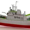Türkmodel 24553FPV Westra Fischerei Patrouillenboot 1:50 Holzbausatz