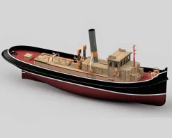 Türkmodel 24551Liman 2 Historischer Dampfschlepper 1:20 Holzbausatz
